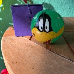 Midwest of Cannon Falls Looney Tunes Daffy Duck 2.5" Ball Ornament 1996